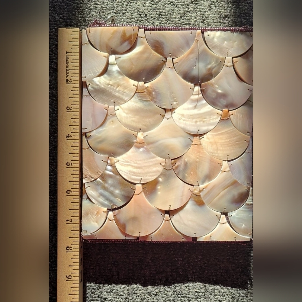 Vintage Sea Cove Mother Of Pearl Bag - Picture 7 of 7